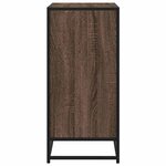 vidaXL Buffet chêne marron 68x35x76 cm bois d'ingénierie