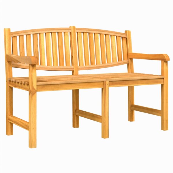 vidaXL Banc de jardin 149 5x60x90 cm bois de teck solide