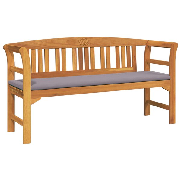 vidaXL banc Finition à l'huile naturelle 157 x 46 x 82 5 cm