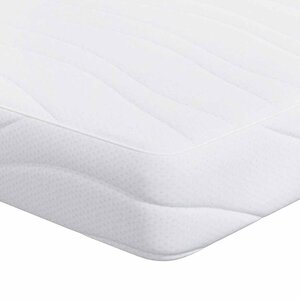 vidaXL Matelas Blanc 200 x 200 cm Tissu jacquard