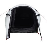 vidaXL Tente de camping tunnel 3 personnes tissu occultant imperméable