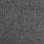 vidaXL Fauteuil inclinable Gris foncé Tissu