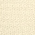 vidaXL Voile d'ombrage 160 g/m² Crème 7x7 m PEHD