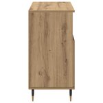vidaXL Buffets 3 Pièces chêne artisanal 180 x 35 x 70 cm