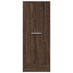 vidaXL Armoire apothicaire chêne marron 30x41x77 5cm bois d'ingénierie