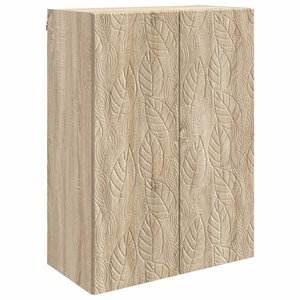 vidaXL Armoire Murale 66 x 34 5 x 90 cm Bois d'ingénierie Chêne Sonoma