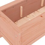 vidaXL Lit surélevé de jardin 199 5x40x39 cm bois douglas massif