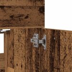 vidaXL Ensemble de meubles salle de bain 2 Pièces bois d'ingénierie