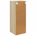 vidaXL Armoire Murale Chêne Sonoma 33 x 34 5 x 90 cm Bois d'ingénierie