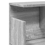 vidaXL Armoire murale 100x20x30 cm sonoma gris bois d'ingénierie