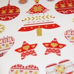 Décoration de fenêtre électrostatique - Pulls de Noël