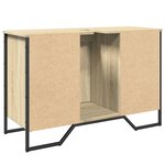vidaXL Armoire lavabo de salle de bain chêne sonoma 91x35x60 cm
