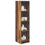 vidaXL Haut Armoire Bois Ancien 35 x 37 x 142 cm Bois d'ingénierie