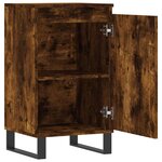 vidaXL Buffet chêne fumé 40x35x70 cm bois d'ingénierie