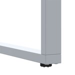 vidaXL Table de jardin pour repas Gris 180 x 90 x 75 cm