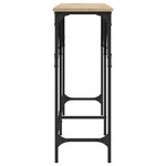 vidaXL Table console chêne sonoma 180x29x75 cm bois d'ingénierie
