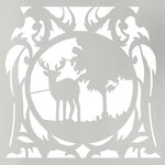 vidaXL Portant de bois de chauffage 40x40x40 cm acier inoxydable