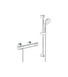 Grohe ensemble de douche grohtherm 800 - mitigeur thermostatique - chromé