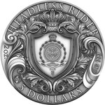 Monnaie HEADLESS RIDER 2 Oz Argent 5$ Niue 2026 (PRÉCOMMANDE)