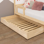 Lit superposé ULURU avec tiroir sommier - naturel