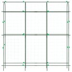 vidaXL Treillis de jardin pour plantes grimpantes 3 Pièces forme en U