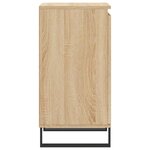 vidaXL Buffet chêne sonoma 40x35x70 cm bois d'ingénierie