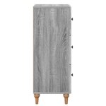 vidaXL Armoire à tiroirs 33 x 34 5 x 90 cm Bois d'ingénierie
