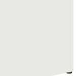 vidaXL Porte-parapluie blanc  28x12x41 cm  en acier