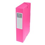 Boite De Classement Exabox Dos 60mm Carte Lustrée - A4 - Couleurs Assorties - X 8 - Exacompta