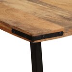 vidaXL Table à dîner 180x90x75 cm bois de manguier massif