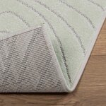 vidaXL Tapis de surface PALMERAS Vert 120 x 170 cm Polyester