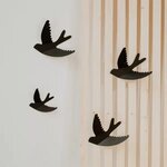 Hirondelles murales - Noir