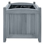 vidaXL Lits surélevés de jardin 2 Pièces 30x30x30 cm Bois de sapin massif