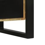 vidaXL Cabinet mural 40x35x90 cm en bois massif brut de manguier