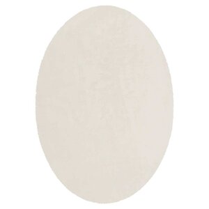 vidaXL Tapis HUARTE Crème 170 x 120 cm 100  Polyester