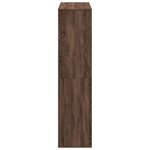 vidaXL Bibliothèque chêne marron 100x33x135 cm bois d'ingénierie