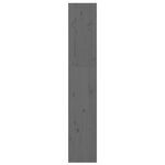 vidaXL Bibliothèque/Séparateur de pièce Gris 60x30x167 5 cm Pin massif