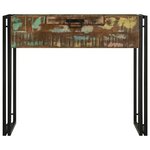 vidaXL Coiffeuses pour Chambre Multicolore Bois massif de récupération