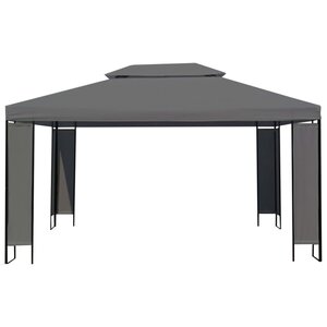 vidaXL Chapiteau Anthracite 300 x 400 cm