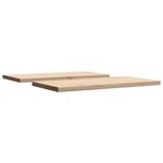 vidaXL Dessus de table 2 Pièces 70x35x2 5cm rectangulaire bois pin massif