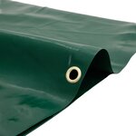 vidaXL Bâche vert Ø 2 6 m 650 g/m²