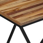 vidaXL Tables d'appoint 2 Pièces teck de récupération massif