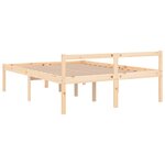 vidaXL Lit pour personne âgée sans matelas 135x190 cm