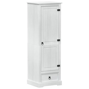 vidaXL Armoires Blanc 55 x 50 x 170 cm Pin massif