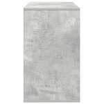vidaXL Buffet Gris béton 120 x 41 x 75 cm Bois d'ingénierie