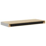 vidaXL Étagère murale flottante chêne et blanc 60x23 5x3 8 cm MDF