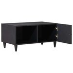 vidaXL Table basse Multicolore 80 x 50 x 40 cm Bois de mangue massif