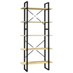 vidaXL Bibliothèque à 5 niveaux 80x30x175 cm Bois de pin