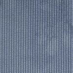 vidaXL Coussins de siège 2 Pièces Bleu Ø 80 cm Tissu en velours côtelé