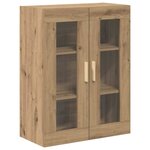 vidaXL Haut Armoire avec tiroir Chêne artisanal 69 5 x 34 x 180 cm